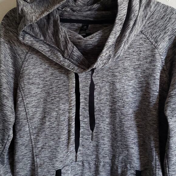 90 Degree By Reflex Hooded Cowl Neck Sweatshirt - Picture 5 of 8